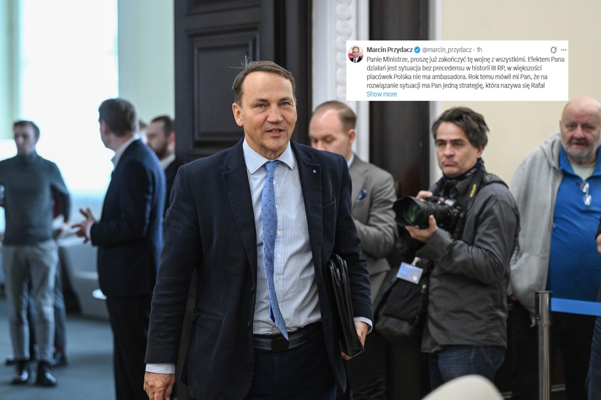 Ambasadorski impas. Przydacz do Sikorskiego: Bez precedensu