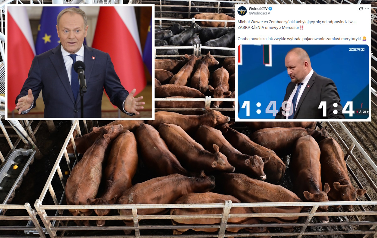 Zembaczyński cieszy się z "taniej żywności" z Mercosur