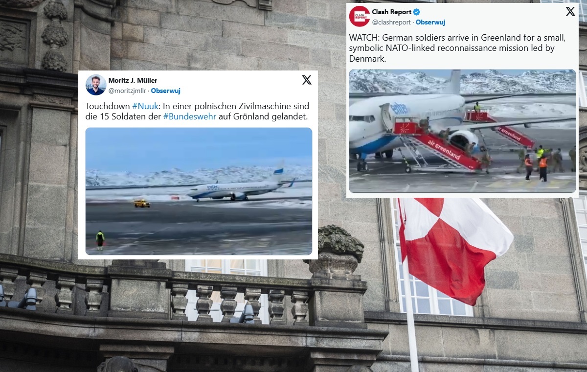 Polski czarter zawiózł niemieckich żołnierzy na Grenlandię