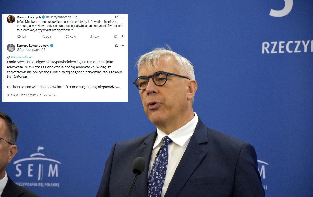 Do ataku na mec. Lewandowskiego dołącza Giertych