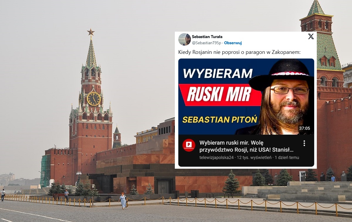 Pitoń wybiera rosyjski mir. Możdżonek reaguje