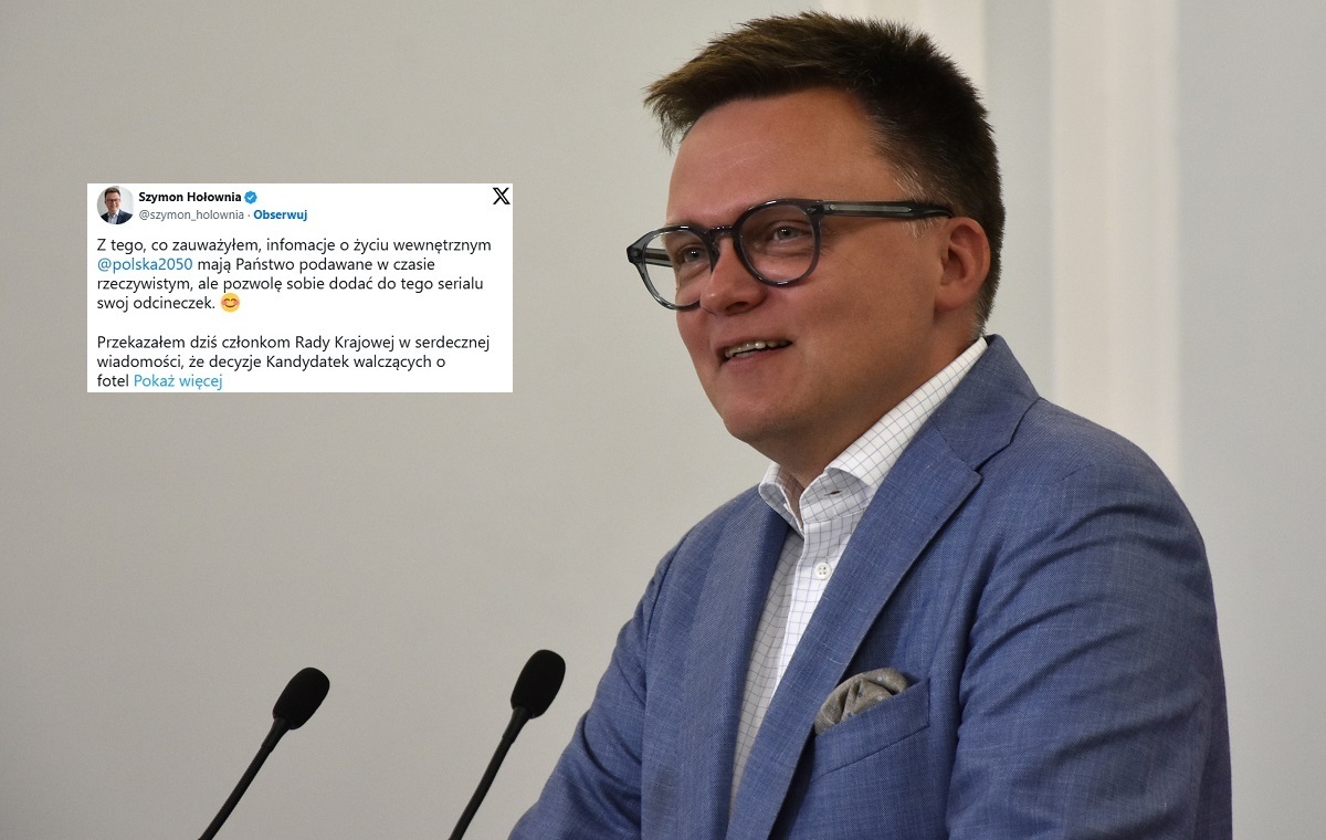Wiemy, co zrobi Hołownia po liście Pełczyńskiej-Nałęcz!