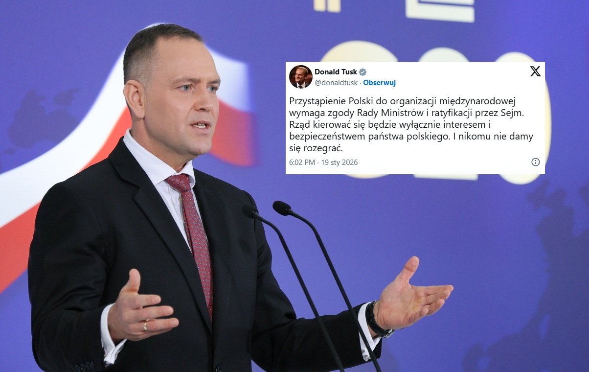 Trump zaprosił Nawrockiego do Rady Pokoju. Tusk atakuje