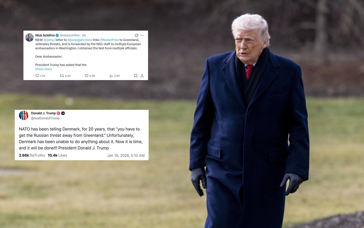 Trump napisał list do premiera Norwegii. Jasno o Grenlandii!