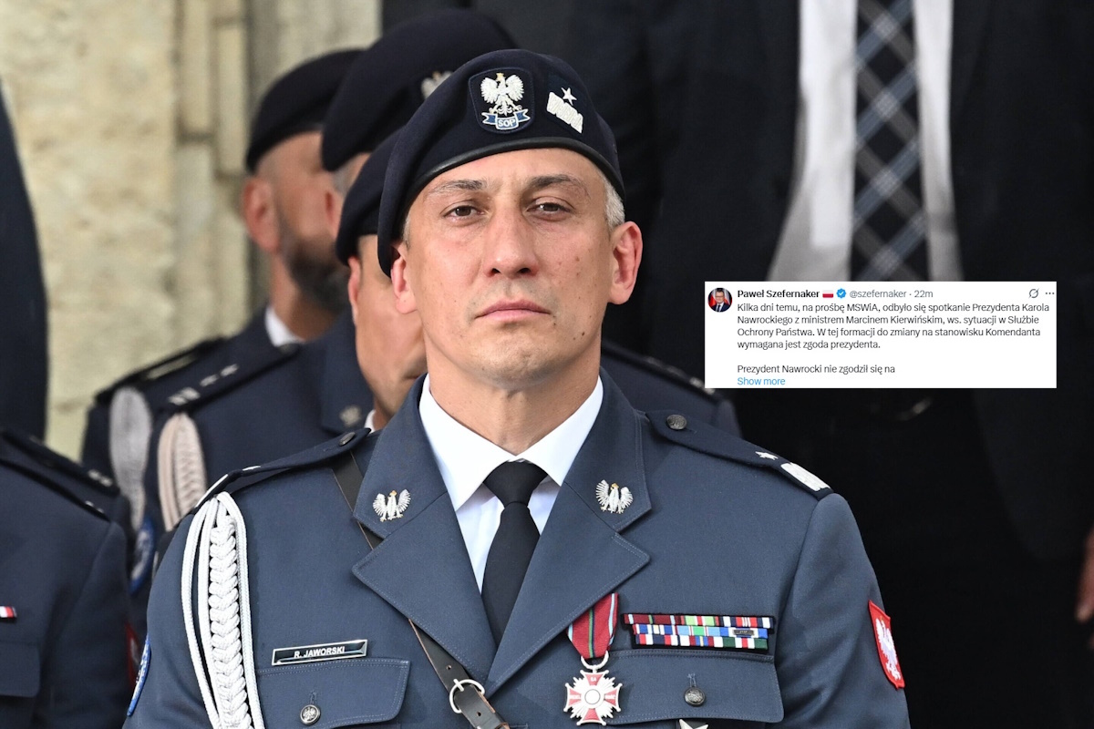 Szef SOP zawieszony. Szefernaker:Prezydent przeciwny odwołaniu