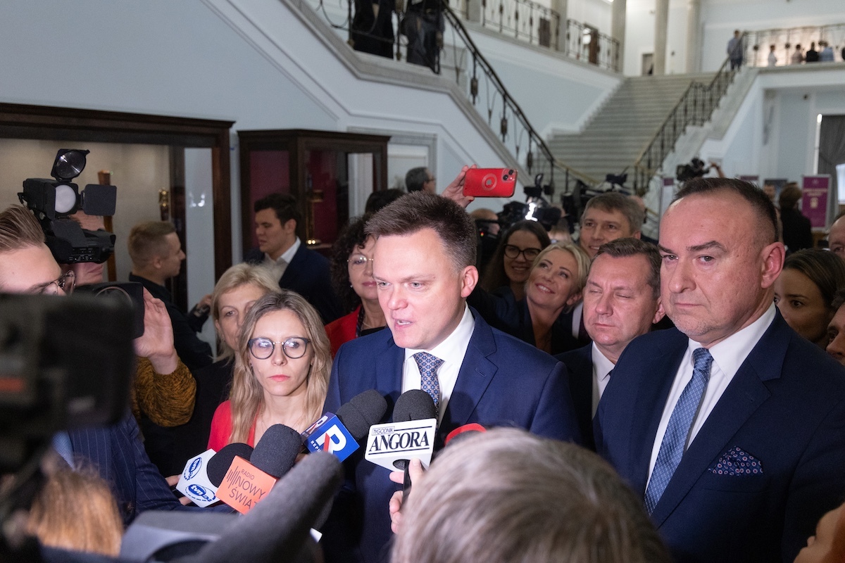 Kobosko odgryza się Hołowni po oskarżeniach o "zdradę partii"