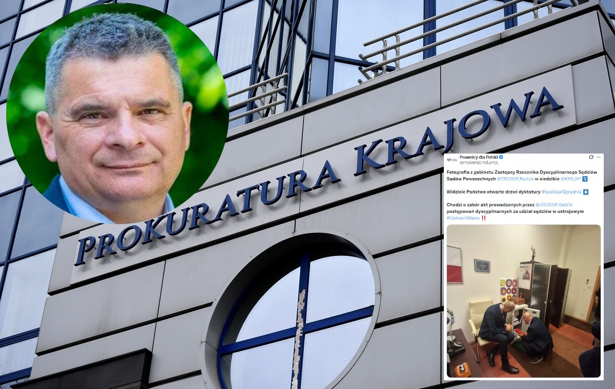 Korneluk: W siedzibie KRS zabezpieczono akta 120 spraw