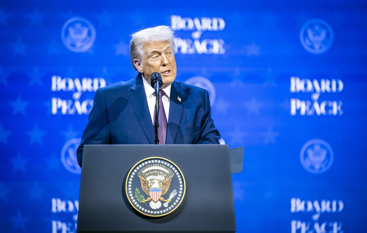 Trump inauguruje Radę Pokoju. Wspomniał o prezydencie Nawrockim