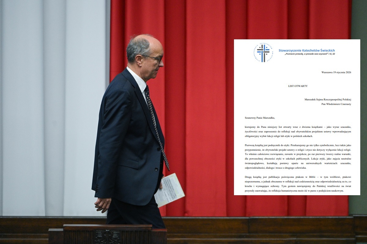 wiadomości,aktualności,wPolityce.pl Katecheci napisali do Czarzastego. Do listu dodali dwie książki