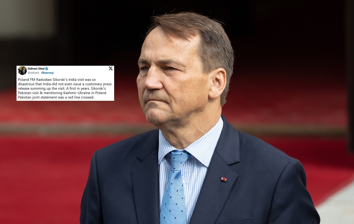 Awantura po wizycie Sikorskiego w Indiach! "Katastrofalna"