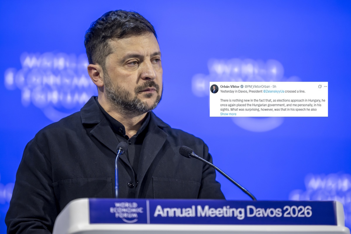 Konflikt się zaostrza. Orban: Zełenski przekroczył w Davos linię