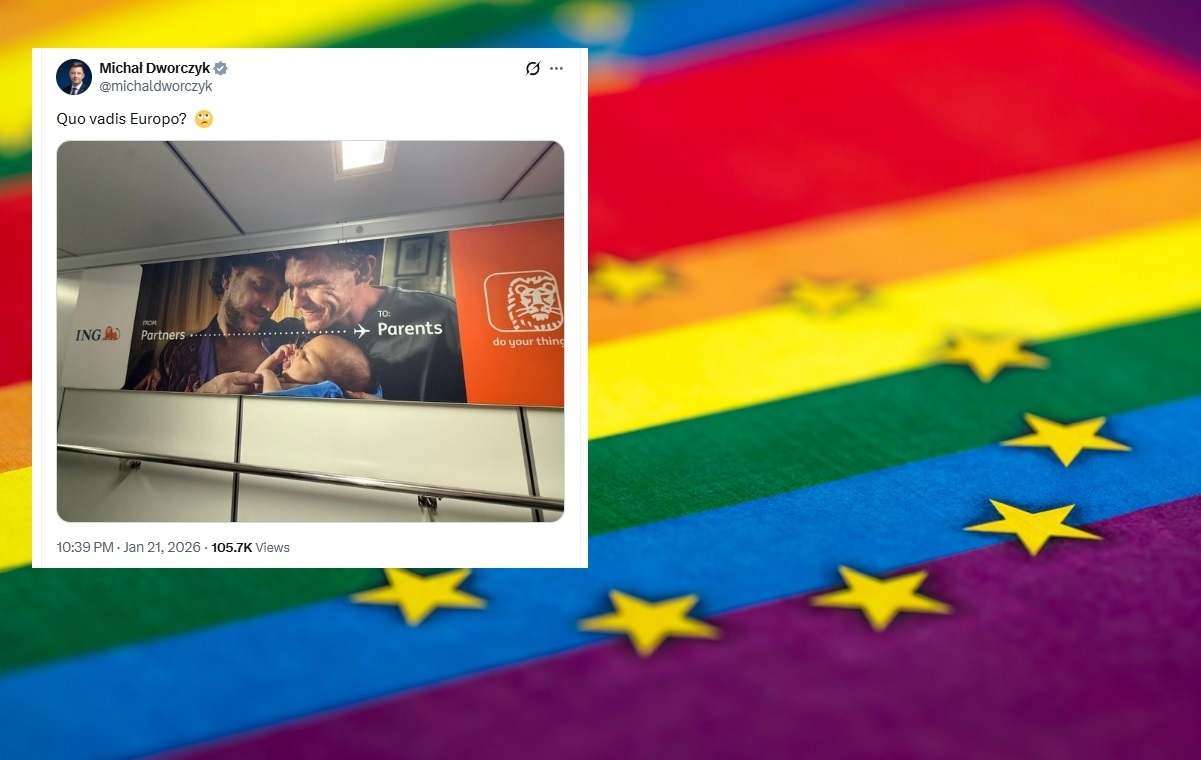 "Quo vadis, Europo?". Holenderski bank promuje "rodziny" LGBT!