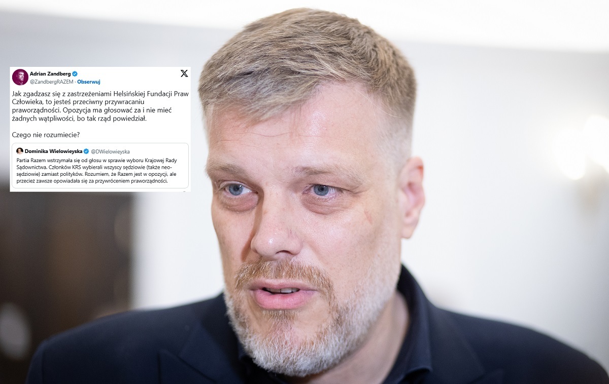 Wielowieyska zaatakowała Razem ws. KRS. Zandberg drwi