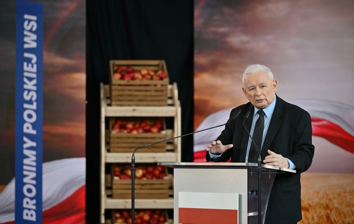 Debata "Bronimy Polskiej Wsi". Głos zabrał prezes Kaczyński