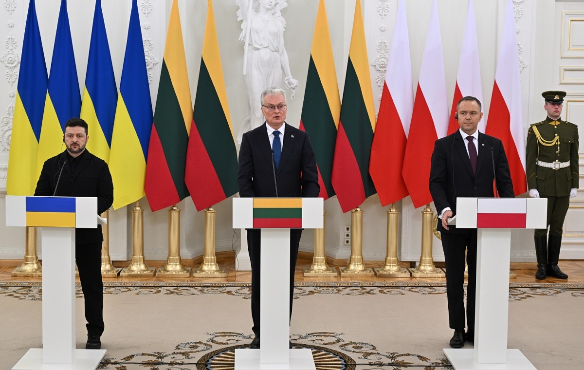 Prezydent w Wilnie: Rosja wciąż jest zagrożeniem dla regionu