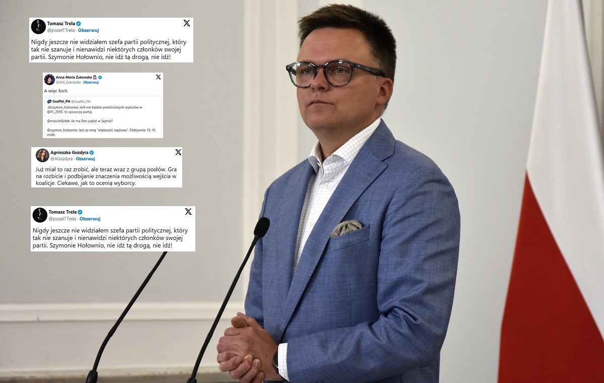 Politycy Lewicy krytykują działania Hołowni. "Nie idź tą drogą"