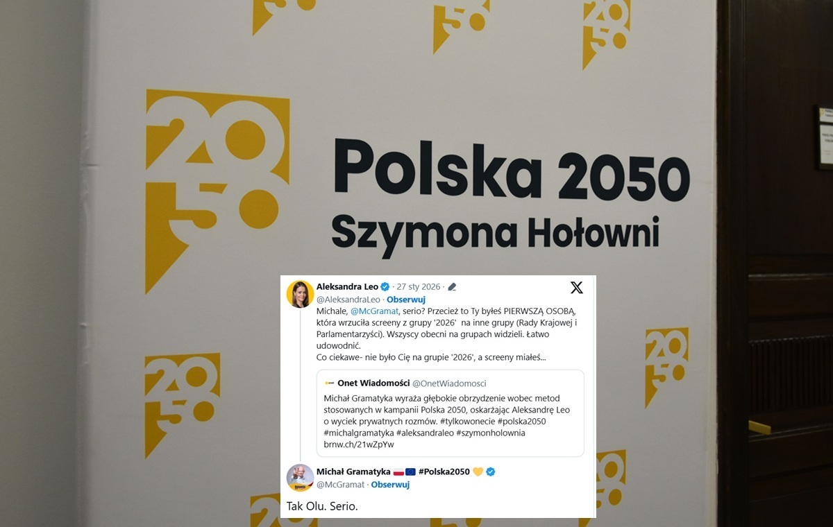 What's going on there! A fierce brawl between MPs of Poland 2050