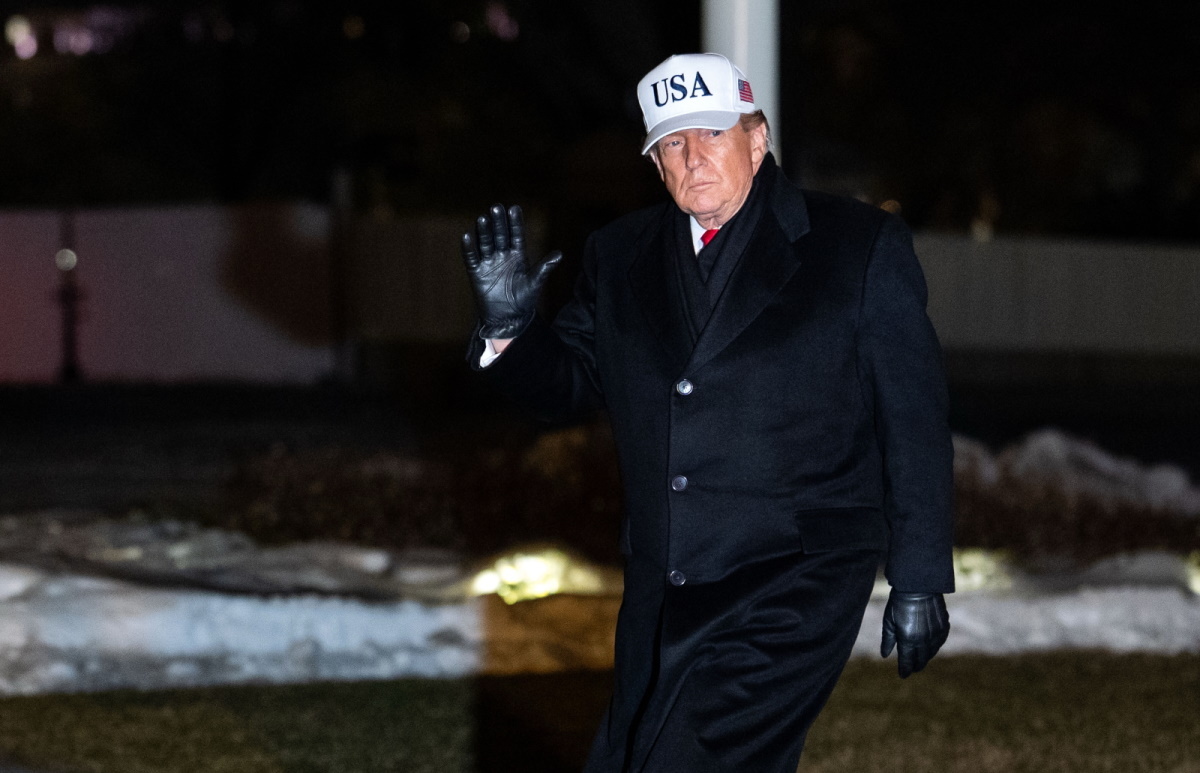 Trump mówi wprost: "Kolejna armada płynie w kierunku Iranu"