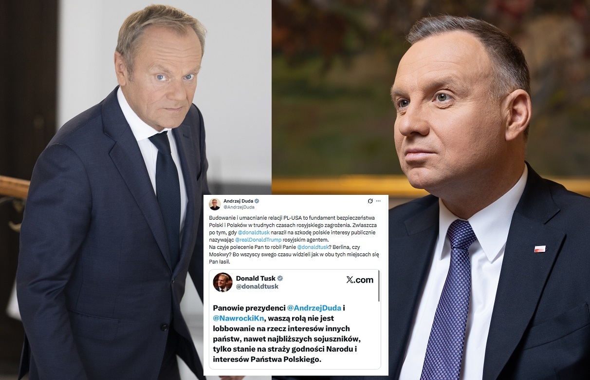 Ależ riposta! Andrzej Duda do Tuska: "Na czyje polecenie..."