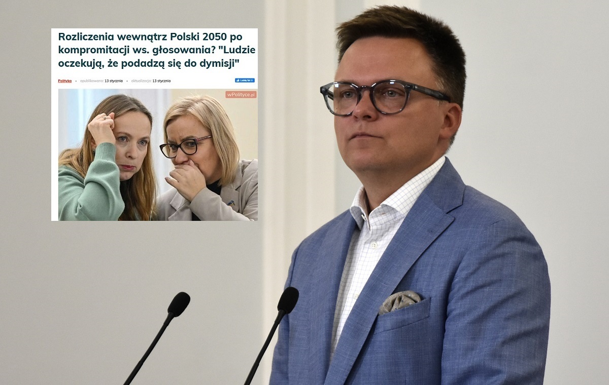 Szokujące kulisy sporu w Polsce 2050! Hołownia został oszukany?