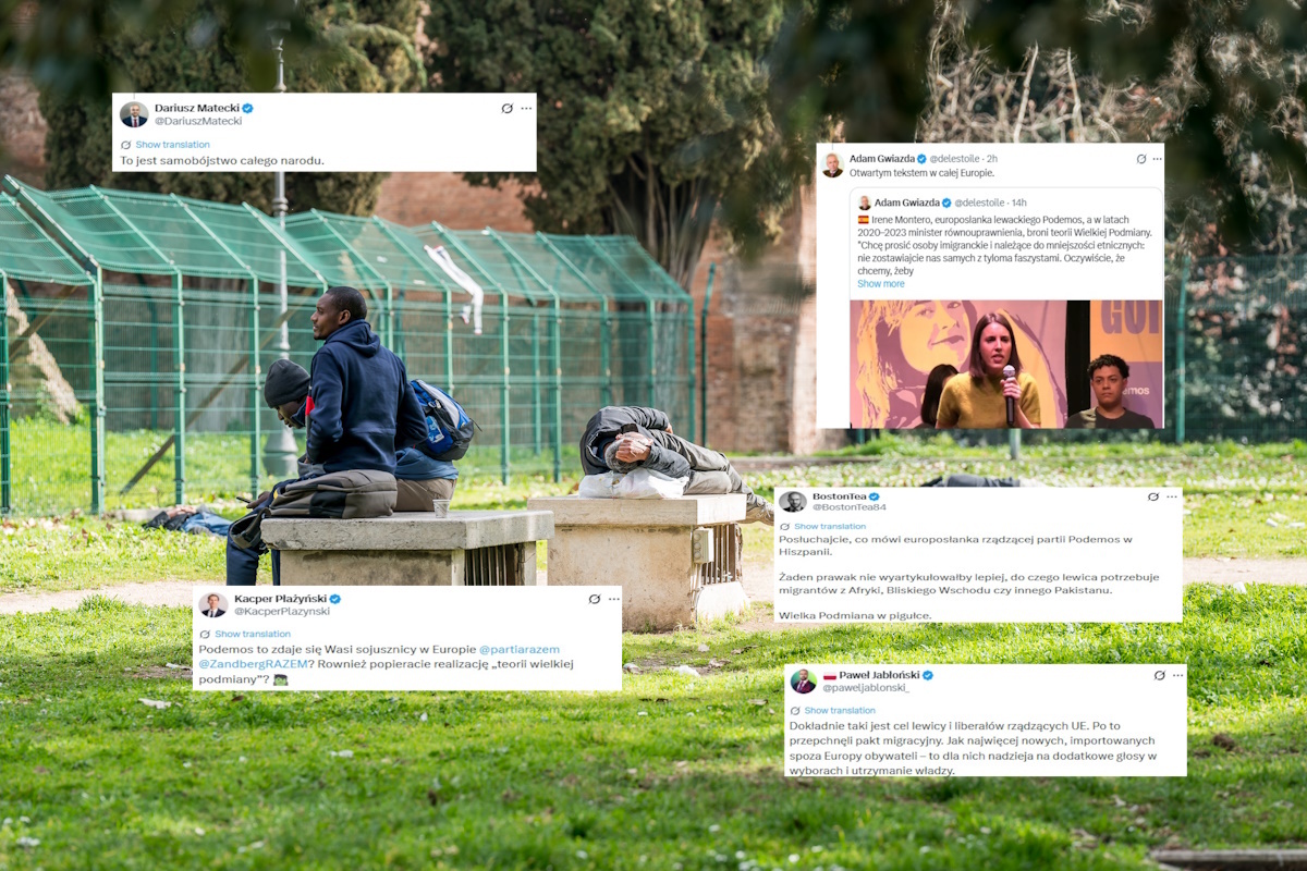 Lewica się nie kryje! Chce migrantami podmienić populację Europy