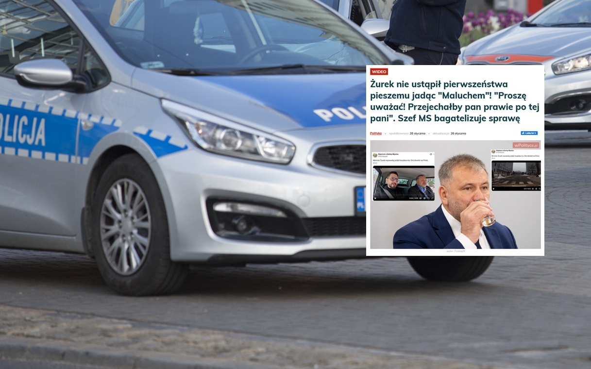 Полиция: Министр Журек совершил проступок. Он принял мандат