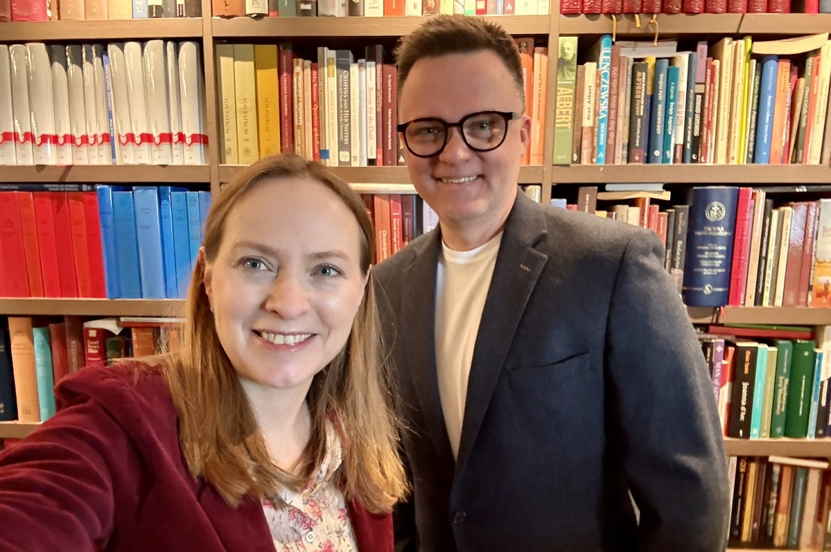 Hołownia z Pełczyńską-Nałęcz. "Polska 2050 jest bezpieczna"