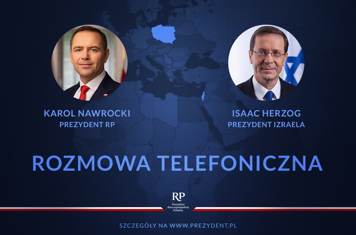 Rozmowa prezydentów Polski i Izraela! O tym dyskutowali
