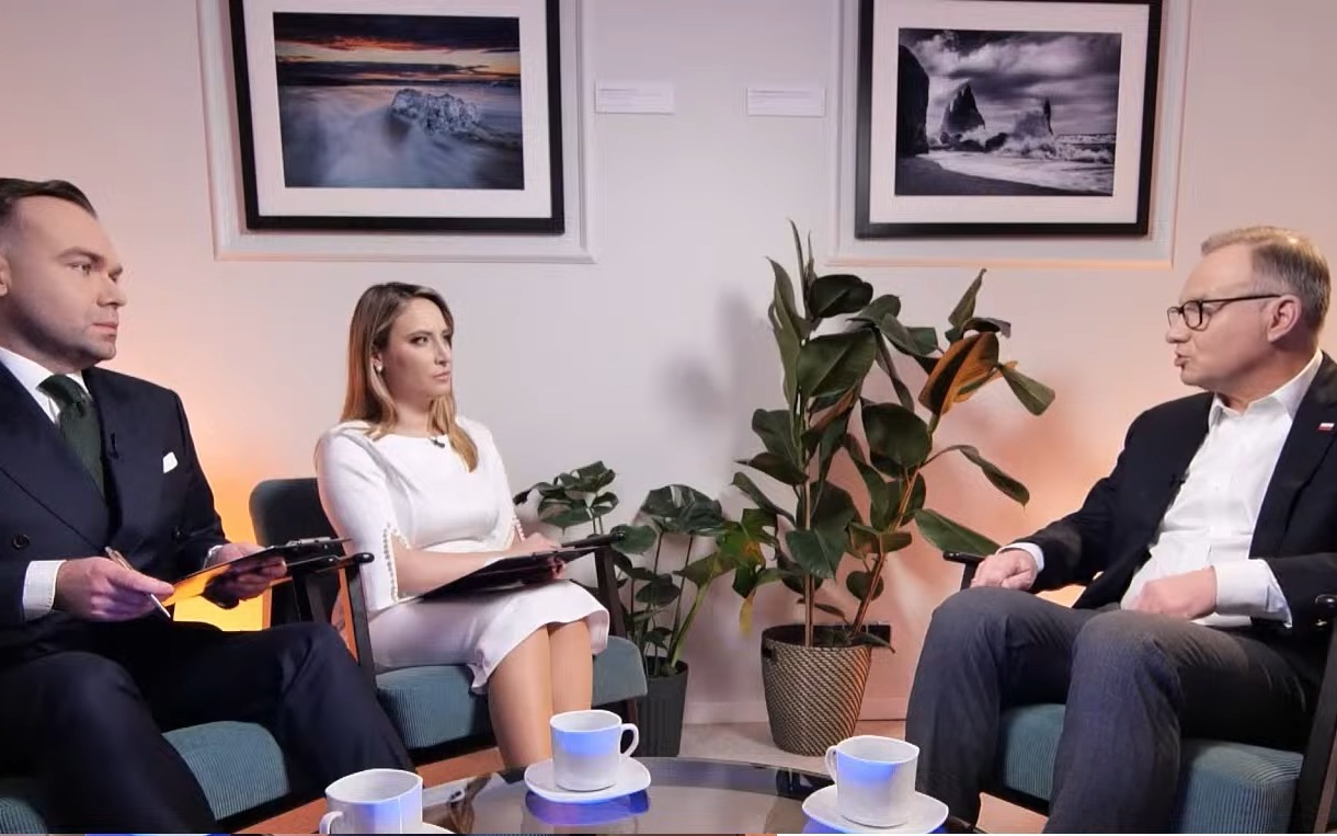 TYLKO U NAS. Duda o Tusku: Zachował się jak niepoważny gówniarz