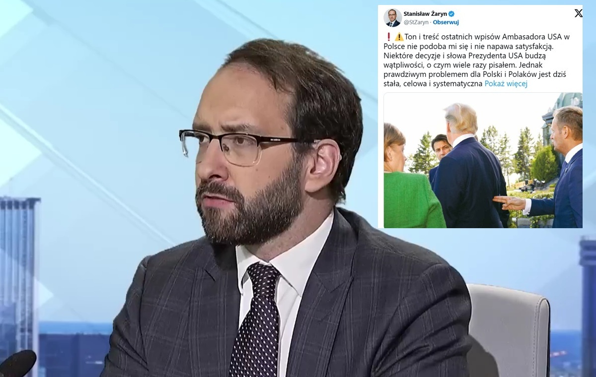 Żaryn: Antyamerykańska działalność koalicji rządzącej to problem