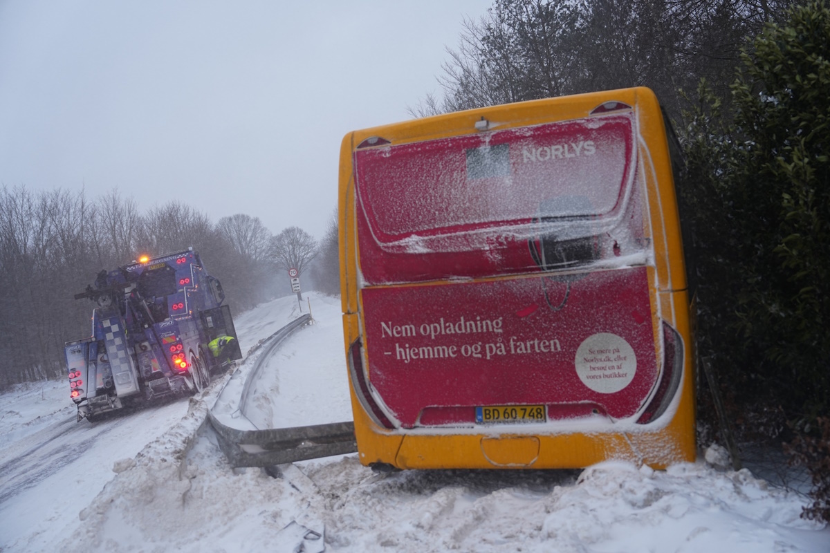 Potężny atak zimy. Opady śniegu sparaliżowały Skandynawię