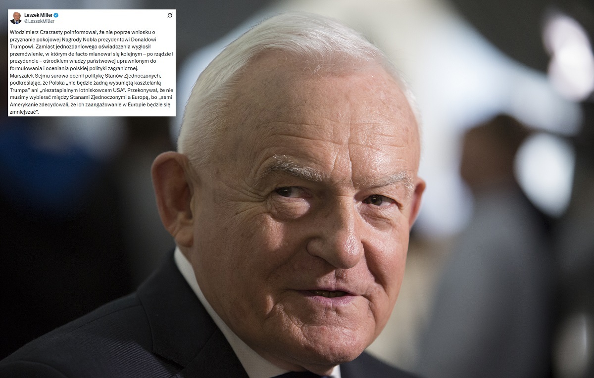 Miller surowo o Czarzastym: Niekompetencja