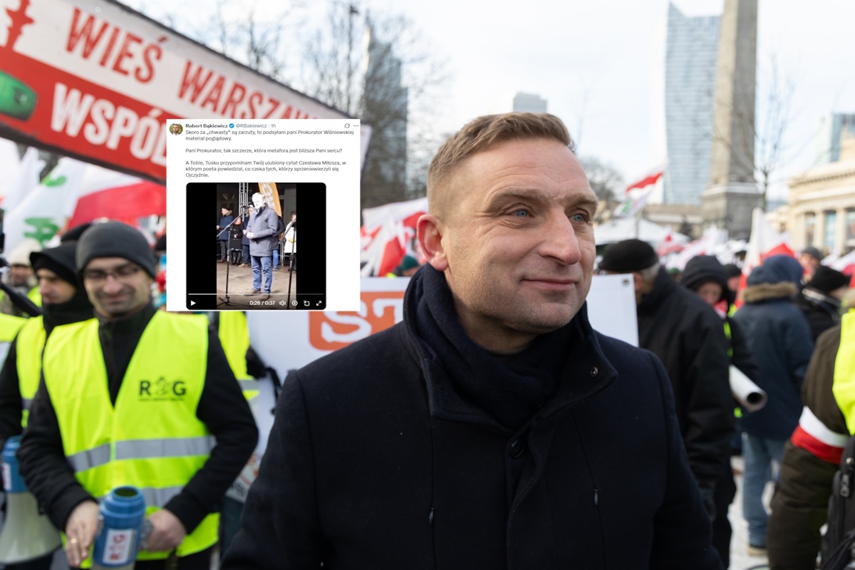 Bąkiewicz ws. zarzutów. Przypomniał skandaliczne słowa Tuska