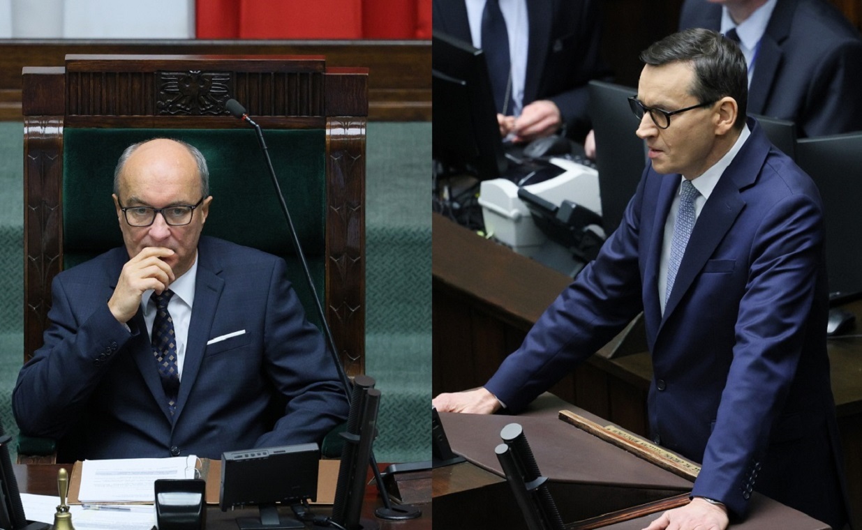 Morawiecki w Sejmie o Czarzastym: Wpuścił moskiewski kapitał