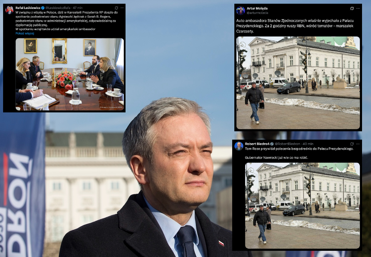 Paranoja! Absurdalny atak Biedronia na prezydenta. W tle Rose