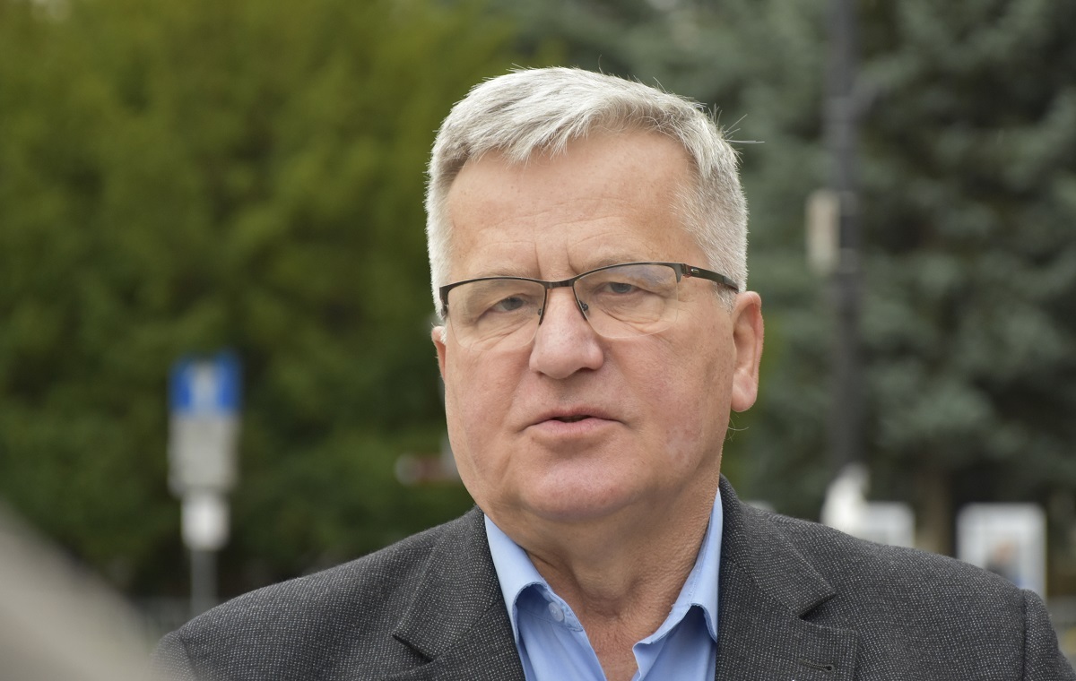 Komorowski mówił o Czarzastym. To się Lewicy nie spodoba
