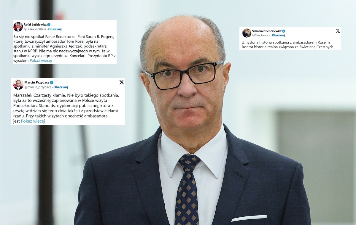 Fake news Czarzastego ws. spotkania Nawrocki-Rose! "Kłamie"