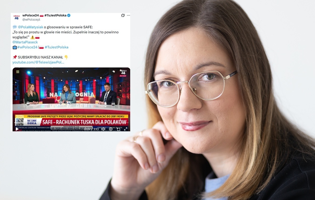 Matysiak o głosowaniu ws. SAFE: To się w głowie nie mieści