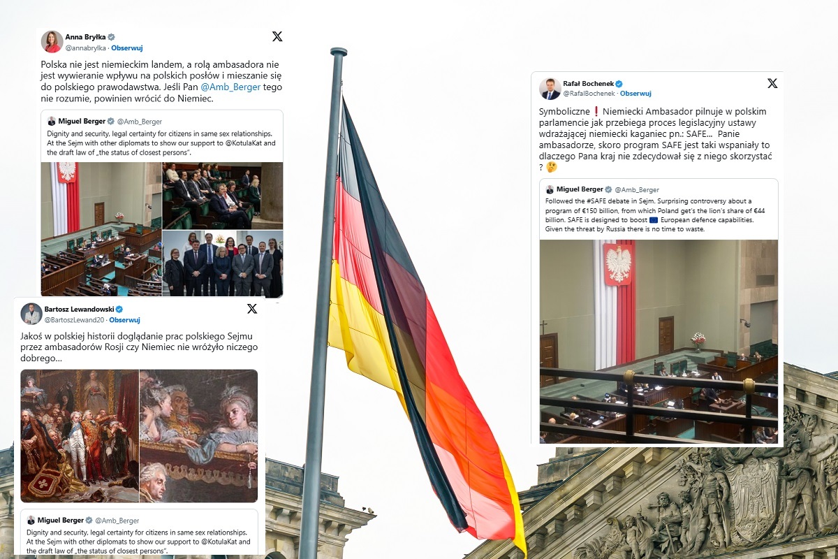 Co ambasador Niemiec robił w Sejmie? Bochenek: "Symboliczne!"
