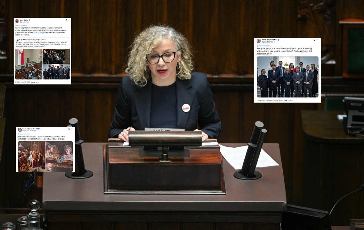 Ambasador Niemiec w Sejmie. Burza w komentarzach!