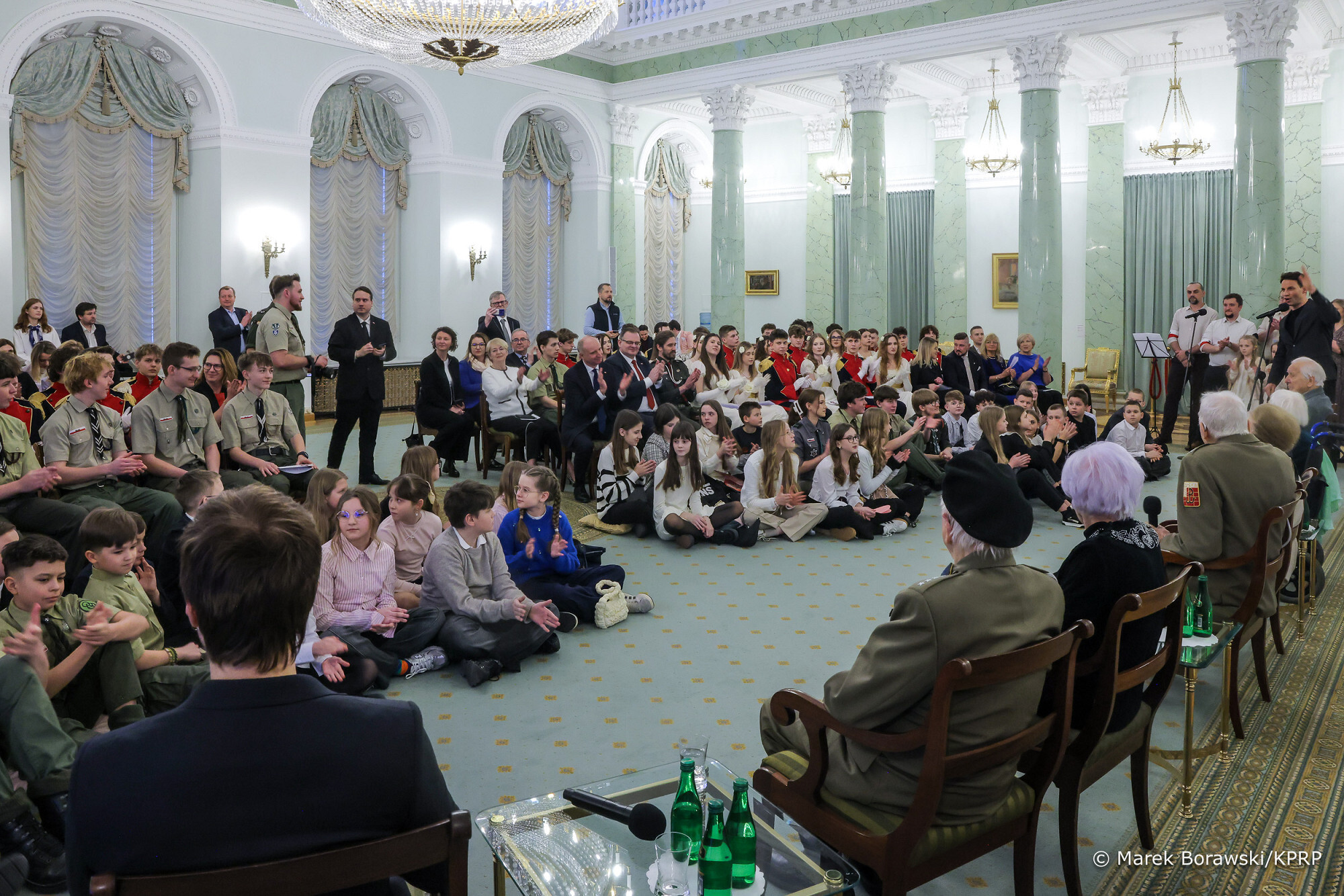 Piękna inicjatywa! Walentynki z kombatantami w Pałacu