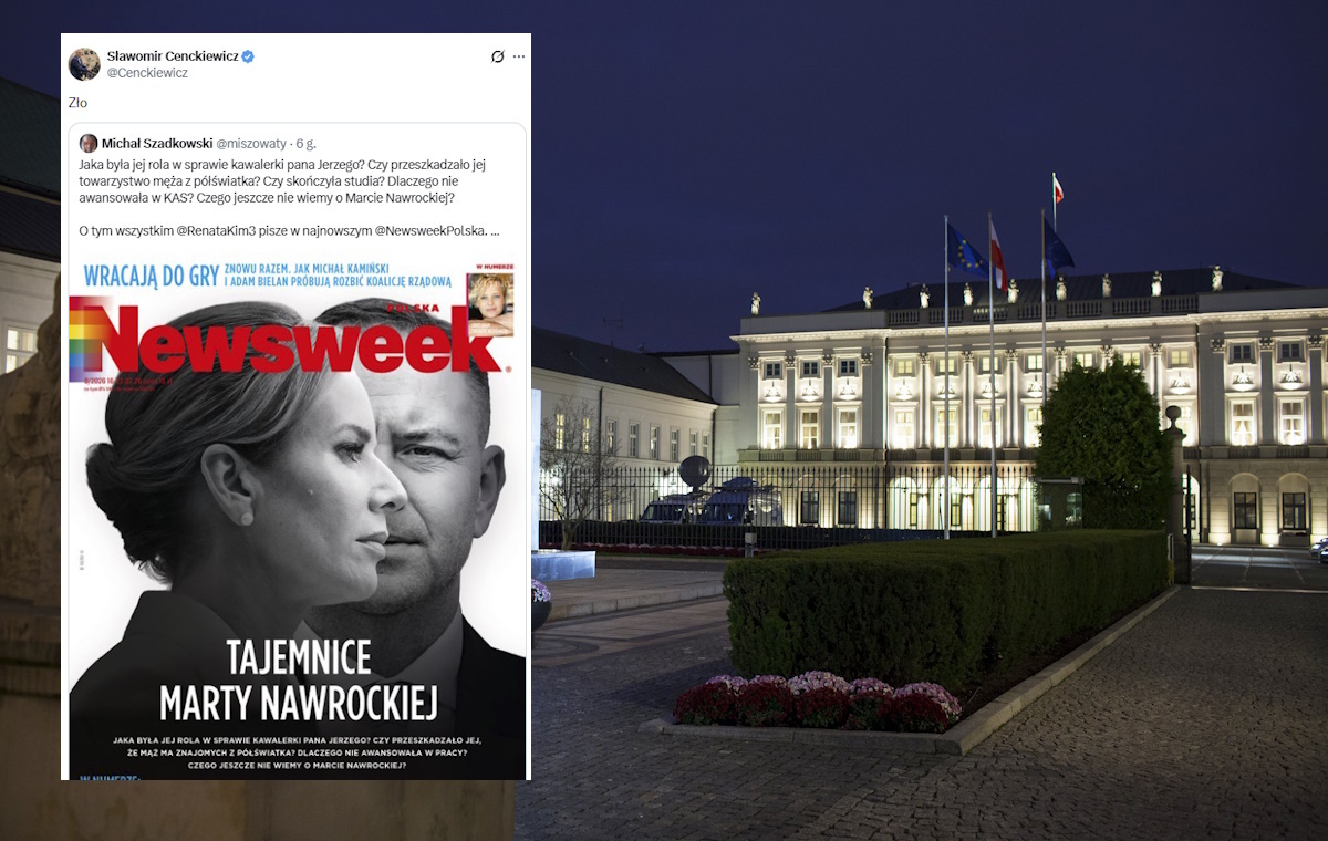 "Newsweek" i przemysł pogardy wobec prezydenckiej pary. "Zło"