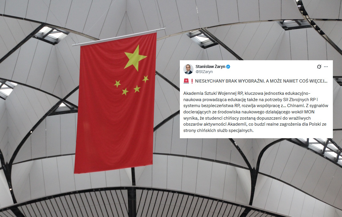 ASzWoj i kooperacja z Chinami? "Ryzyko penetracji wywiadowczej"
