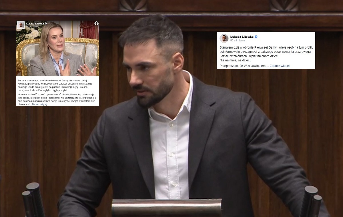 Niespodziewany głos! Litewka staje murem za Pierwszą Damą