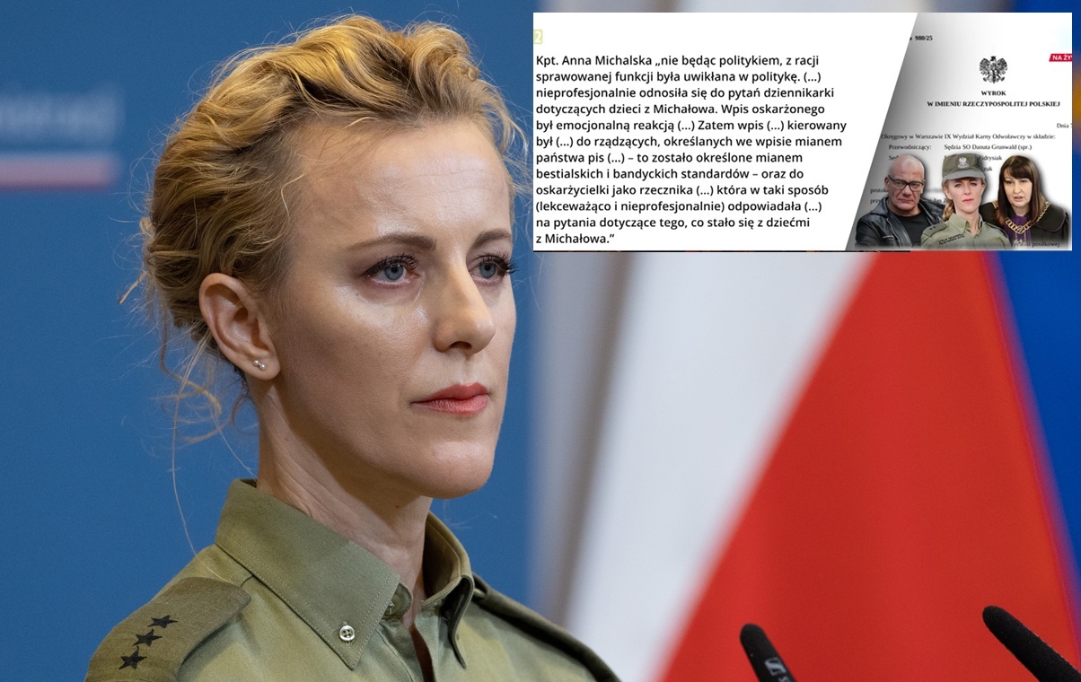 NASZ NEWS. Kpt. Michalska została bez wsparcia SG!