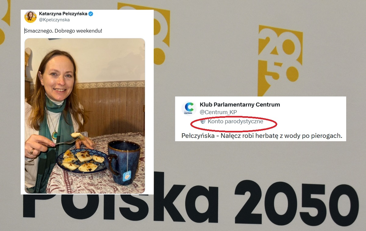 Pełczyńska-Nałęcz dała się nabrać? Udostępniła z pierogami