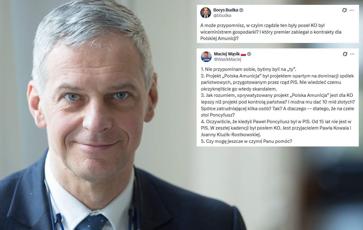 Budka wyparł się Poncyljusza? Wąsik: Od 15 lat nie jest w PiS