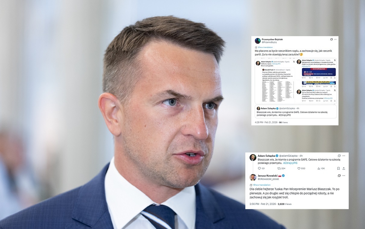 Szłapka atakuje PiS "Zdrajcy". Doczekał się odpowiedzi!