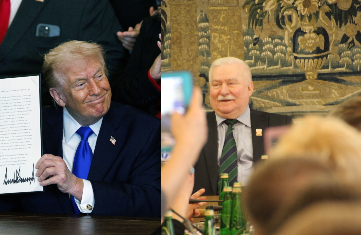 Wałęsa opowiadał agencji AFP o... Trumpie. Co powiedział?