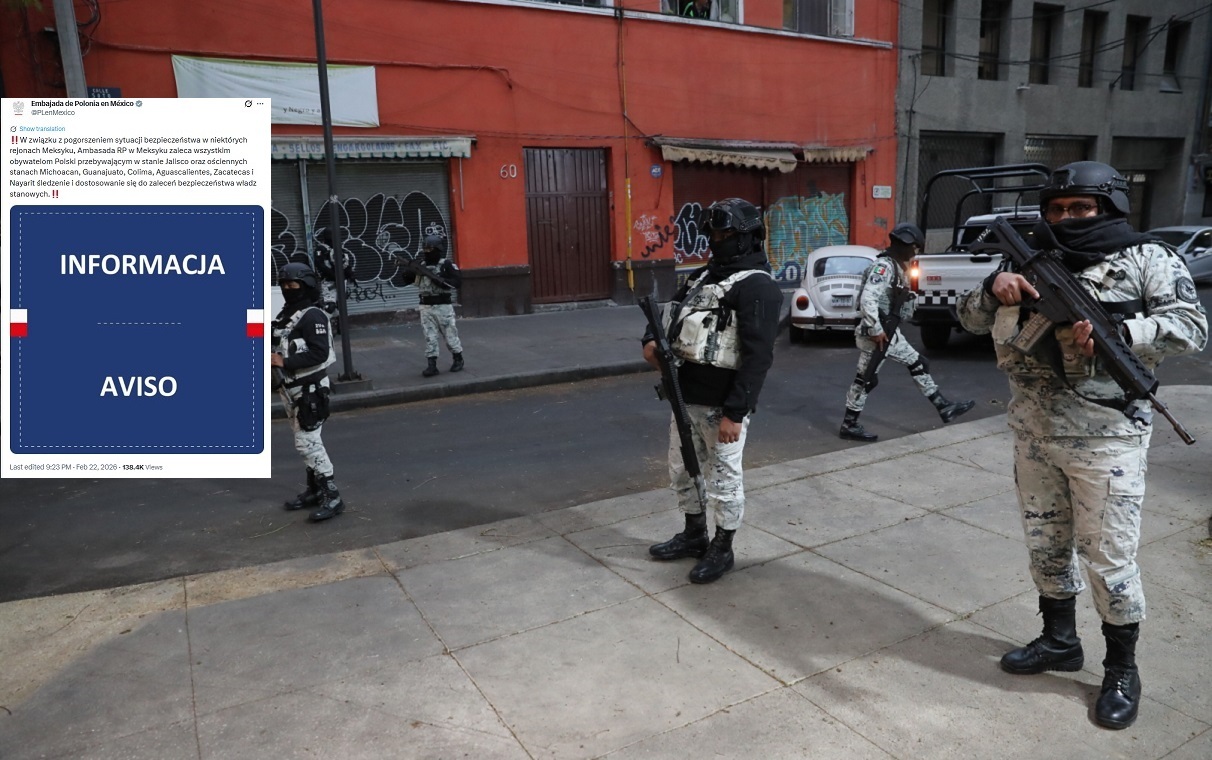 Horror w Meksyku. Ambasada RP ostrzega polskich turystów